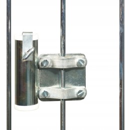Umbrella holder for railing up to 35mm galvanized