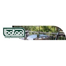 Umbrella holder for railing up to 35mm galvanized