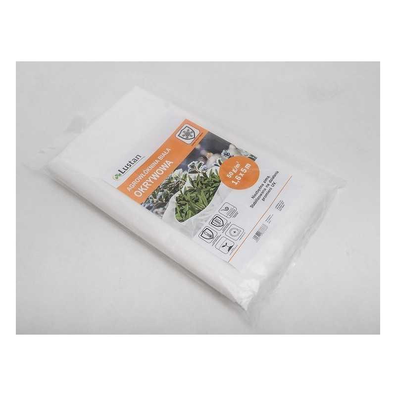 Augalinis audinys 50g baltas 1 6 10m