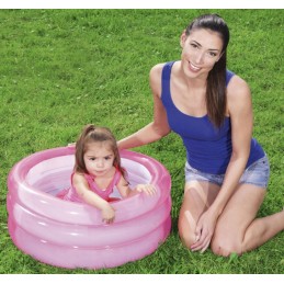 Bestway baseinas pripučiamas baseinas 70cm rožinis