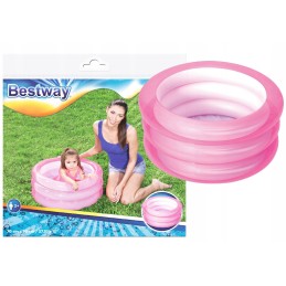 Bestway baseinas pripučiamas baseinas 70cm rožinis