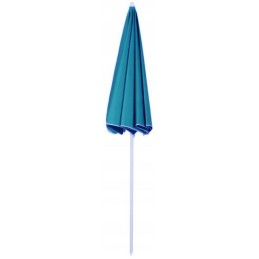 Strong large garden beach umbrella 180 cm in blue