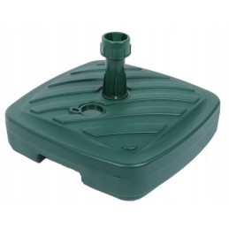 Tvirtas didelis sodo paplūdimio skėtis 180 cm, žalias