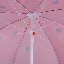 Garden beach umbrella large adjustable foldable broken 150cm watermelon