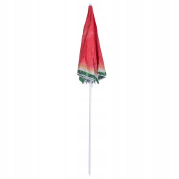Folding sun umbrella 150cm garden balcony with tilt function watermelon