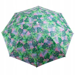 Sulankstomas skėtis nuo saulės 150cm sodo balkonui su pakreipiama lapų funkcija