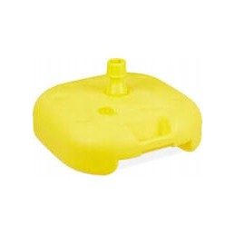 Umbrella base relaxdays yellow