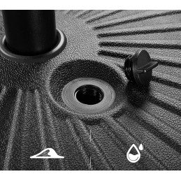 Garden umbrella base round base weight load