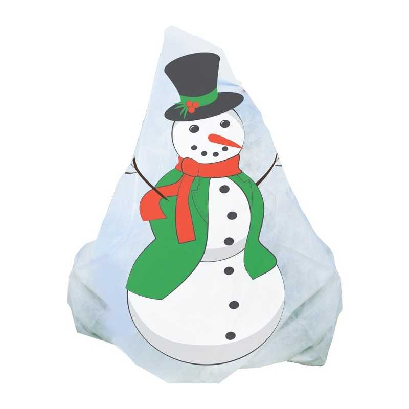 Apsauginis žieminis gaubtas iš agrotekstilės sniego senelis p50+uv 80x120 cm