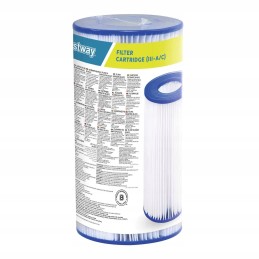 Keičiamas filtras baseino siurbliui Type III AC 5678L H Bestway 58012 kasetė