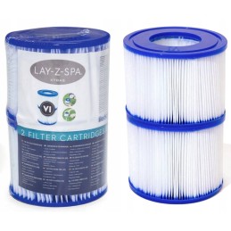 Filtrs peldbaseina filtra sūknim VI tips, komplektā 2 gab. 60311 bestway
