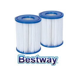 2x baseino siurblio filtras, bestway filtrų kasetės