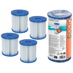 2x baseino siurblio filtras, bestway filtrų kasetės