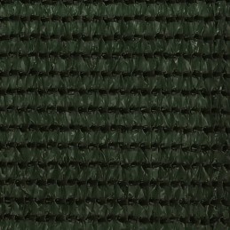 Balcony screen dark green 75x400 cm hdpe