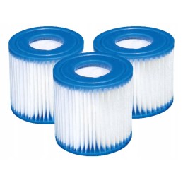 3x h filtro įdėklas intex 29007 baseino siurbliui