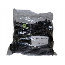 Inkarai smeigtukai smeigtukai 25cm augintam audiniui 50vnt