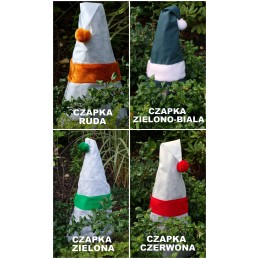 Apsauginis gaubtas, baltas ir žalias dangtelis