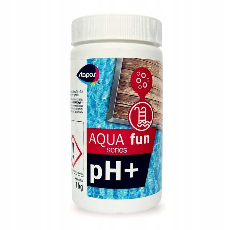 Stapar aqua fun padidina vandens pH vertę iki 1