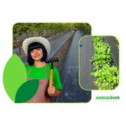 Agrotekstilė juoda agrotekstilė piktžolėms 3,20 m 90g/m2 UV storio stipri