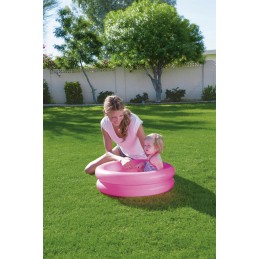Bestway 51061 baseino vaikiškas baseinas vaikams 61cm rožinis