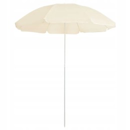Vidaxl Garden Umbrella with Steel Pole Sand 180 cm