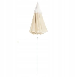 Vidaxl Garden Umbrella with Steel Pole Sand 180 cm