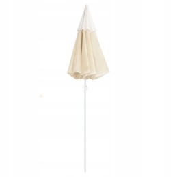 Vidaxl Garden Umbrella with Steel Pole Sand 180 cm