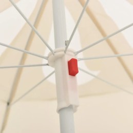 Vidaxl Garden Umbrella with Steel Pole Sand 180 cm