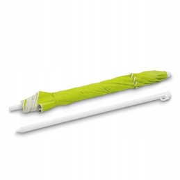 Beach umbrella with adjustable length green tadar 200 cm