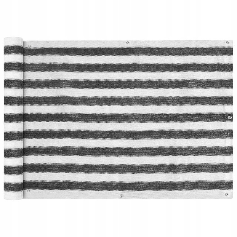 HDPE sodo ekranas 75x400 cm antracitas