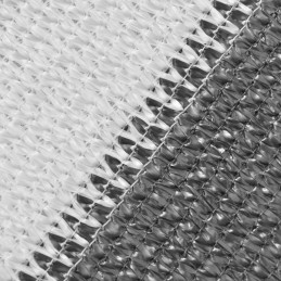 HDPE dārza ekrāns 75x400 cm antracīts