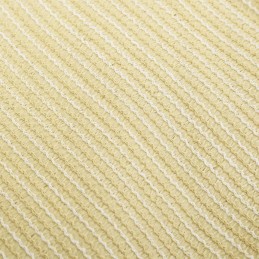 Garden sail hdpe square 2x2 m beige