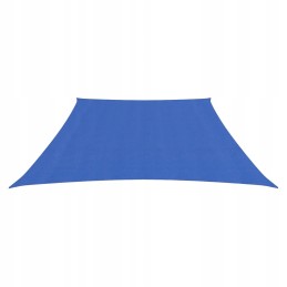 HDPE šešėlinė burė, mėlyna, 3/4 x 2 m