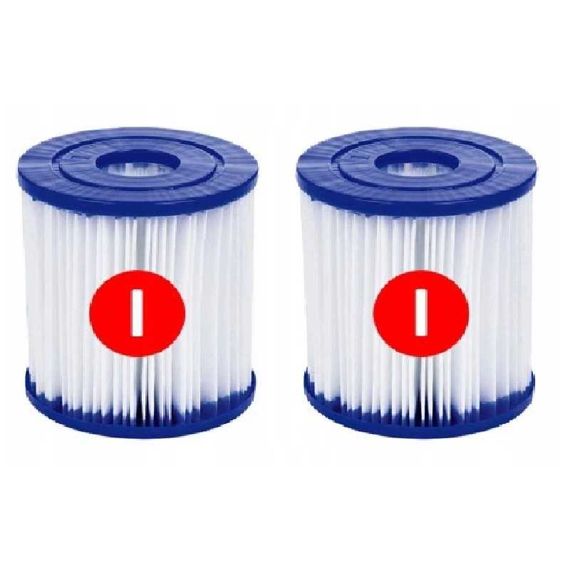I tipo filtras, skirtas bestway 58093 baseino siurbliui x2 vnt