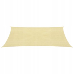 HDPE atspalvio burė, smėlio spalvos, 2x3m, apsauga nuo UV spindulių