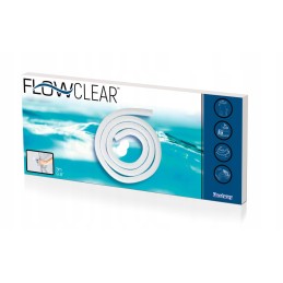 Tvirtas žarnos vamzdis baseino siurbliui baseinui 32 mm 3 m bestway 58369