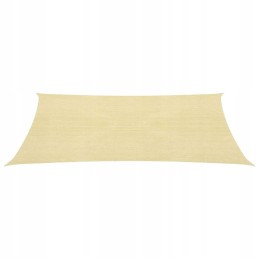 Kvadratinė HDPE sodo burė 2x2m smėlio spalvos