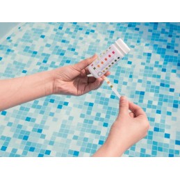 Testerio juostelės pH vandens šarmingumas Cl Bestway 58142
