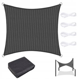 Šešėlis burės sodo skėtis vandeniui atsparus stačiakampis tentas 3x2m