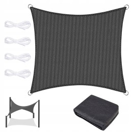 Sodo šešėlinis burinis skėtis vandeniui atsparus stačiakampis tentas 3x2m