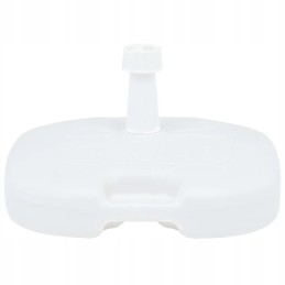 Umbrella base filled with water and sand 16 l white