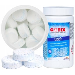 Chloras baseinams, sūkurinėms vonioms, SPA, tabletės, chemikalai baseinams, chloro tabletės, 1kg
