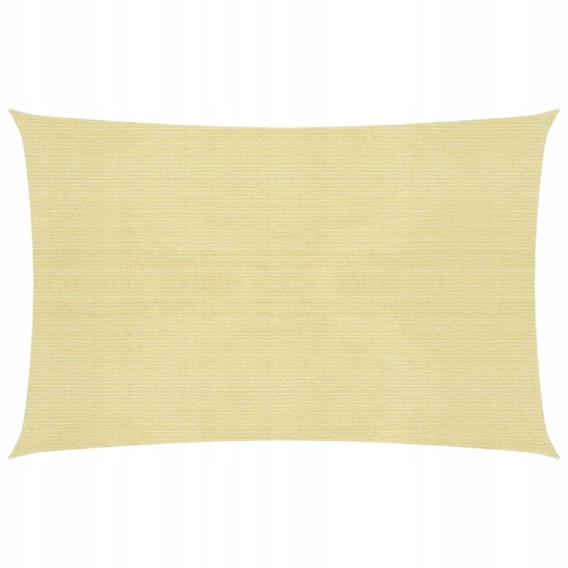 Šešėlių burė, 160 g/m², smėlio spalvos, 2x3 m, HDPE