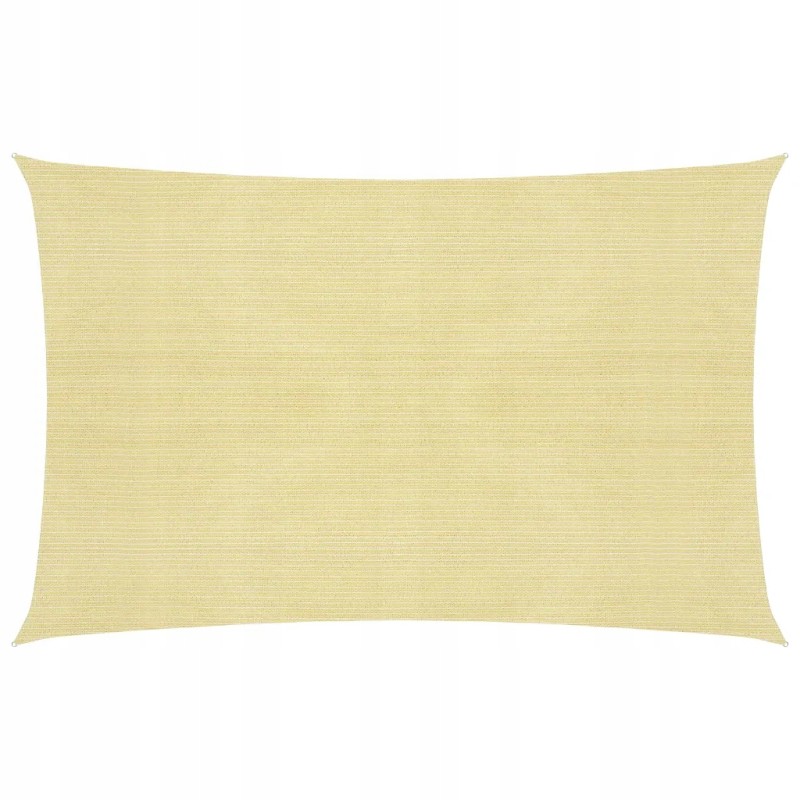 Šešėlių burė, 160 g/m², smėlio spalvos, 2x3 m, HDPE