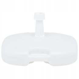 Umbrella base filled with water/sand 16l white