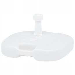 Umbrella base filled with water/sand 16l white