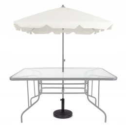 Base load capacity of the parasol for garden and terrace 12kg