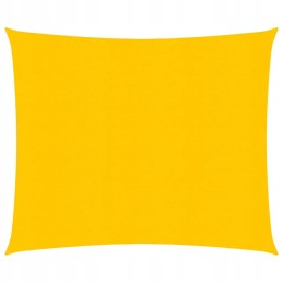 Šešėlinė burė, 160 g/m², geltona, 2x2,5 m, HDPE