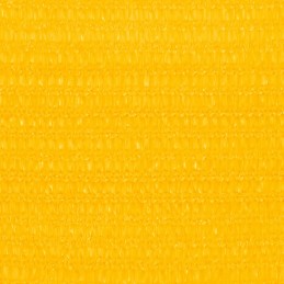 Šešėlinė burė, 160 g/m², geltona, 2x2,5 m, HDPE