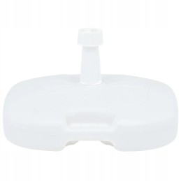 Vidaxl Umbrella Base Filled with Water and Sand 16 L White